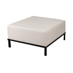 XL Hocker schwarz mit Husse 3555
